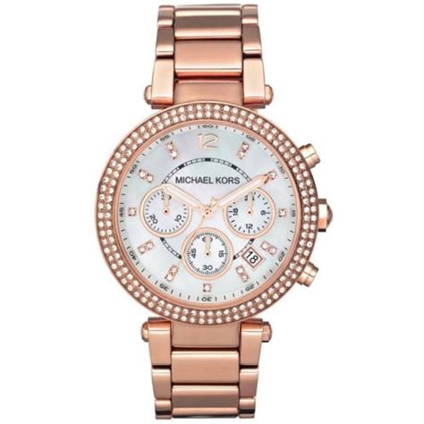 michael kors mini parker watch silver|Michael Kors watches mk5491.